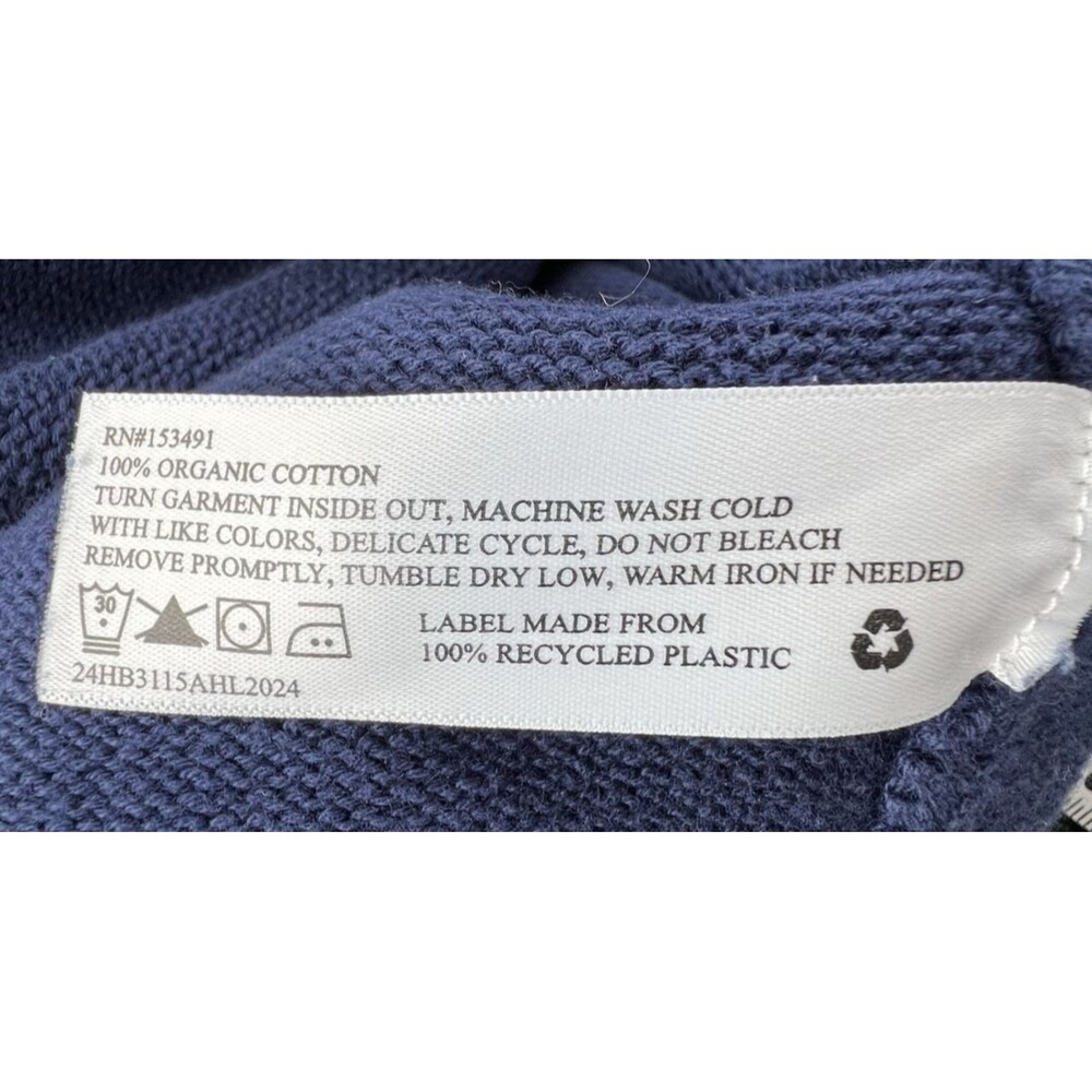 Hope & Henry  Boys Sweater Large Organic Cotton Long‎ Sleeve Intarsia Pullover - Picture 12 of 12